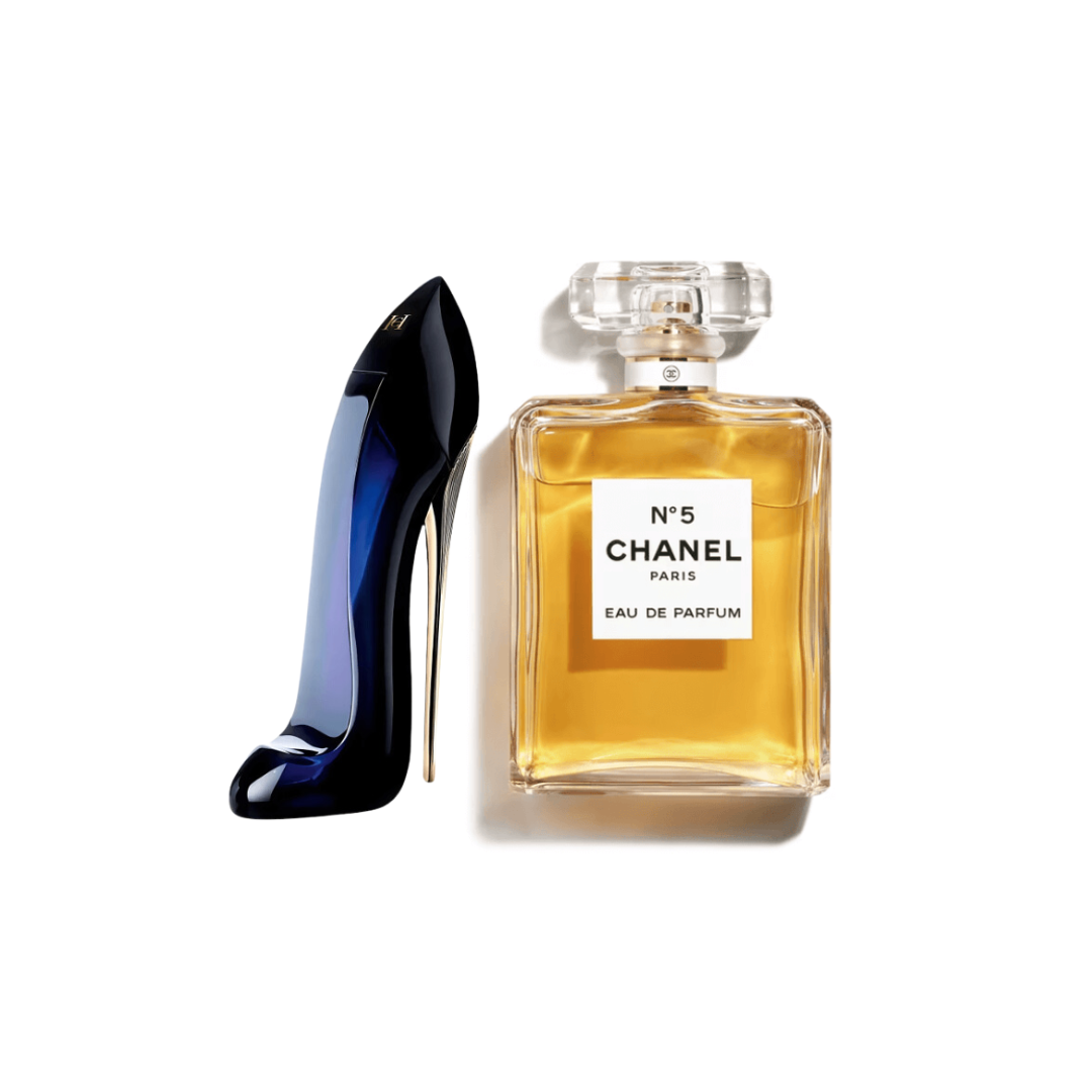 Combo promocional 2 Perfumes - Good Girl Carolina Herrera e Coco Chanel nº5