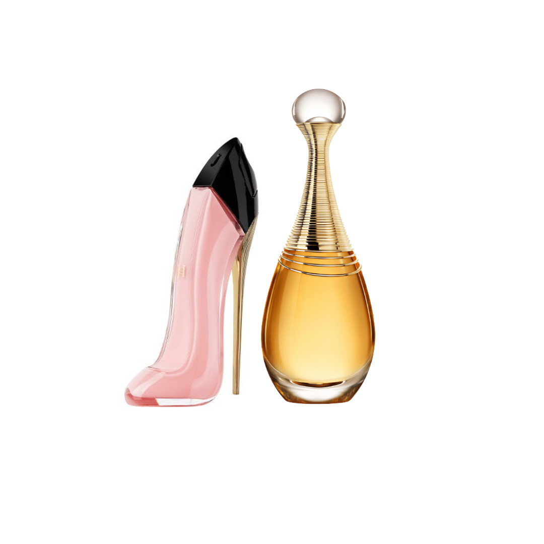 Combo promocional 2 Perfumes - Carolina Herrera GOOD GIRL BLUSH 80ml y Dior J'ADORE 100ml